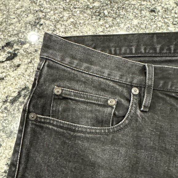 Proper Cloth Jeans Mens 36x35 Black Denim‎ Jeans Great Shape #998 - Picture 4 of 14